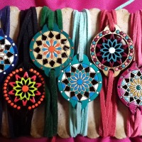 دستبند های چوبی طرح سنتی 6مدل